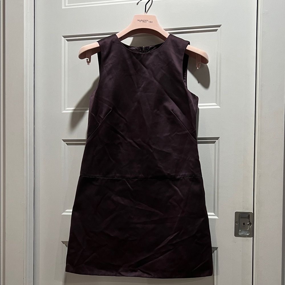 Theory Sleeveless Purple Dress